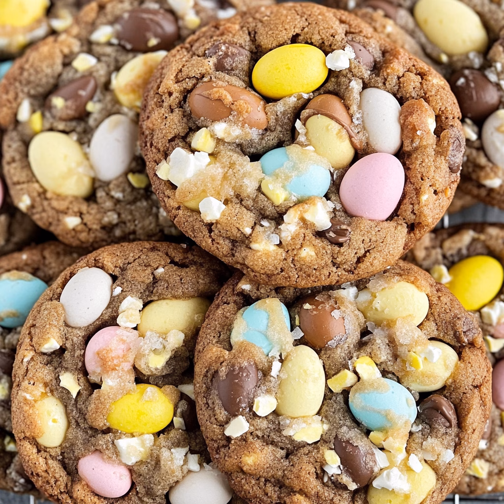 These Cadbury Egg Cookies are a delightful treat perfect for any occasion! Soft, chewy, and loaded with chunks of creamy chocolate eggs, they bring a fun twist to classic cookies. Ideal for Easter celebrations or just a sweet pick-me-up, these goodies are sure to be a hit. Save this recipe for a tasty and festive baking project!