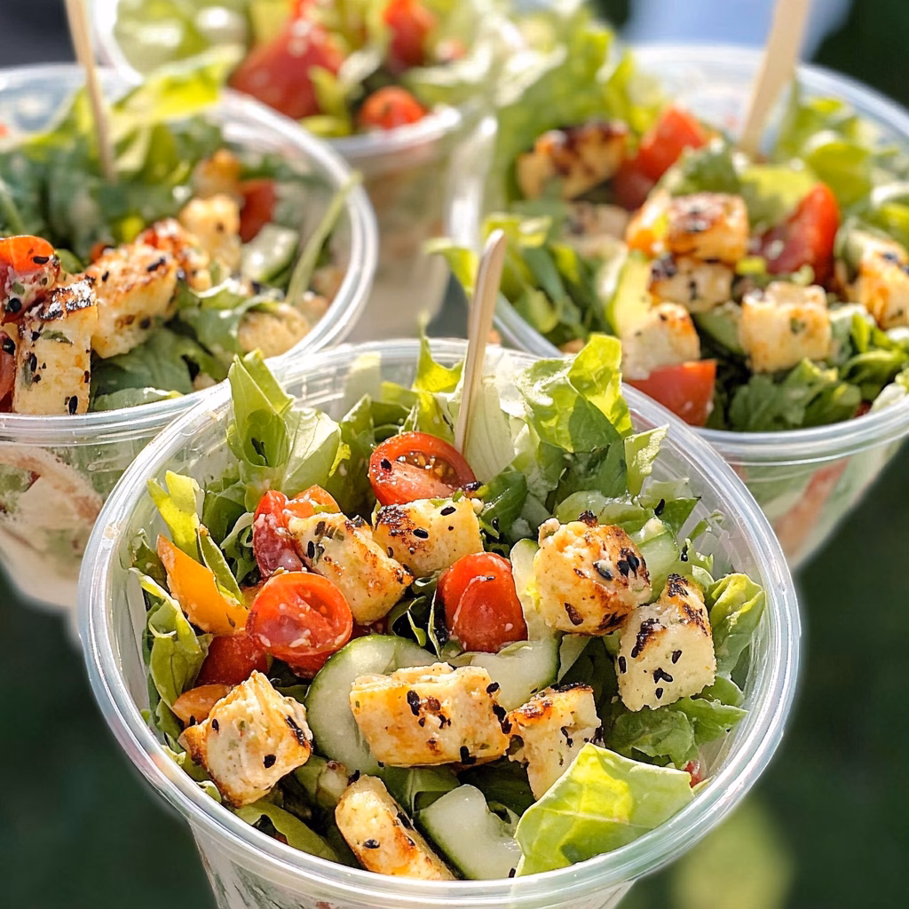Looking for a perfect side dish for your summer gatherings? These Cookout Salad Cups are refreshing and packed with colorful veggies! With a delightful crunch and zesty dressing, they're a hit at picnics and barbecues. Save this easy recipe and impress your guests at your next outdoor event!
