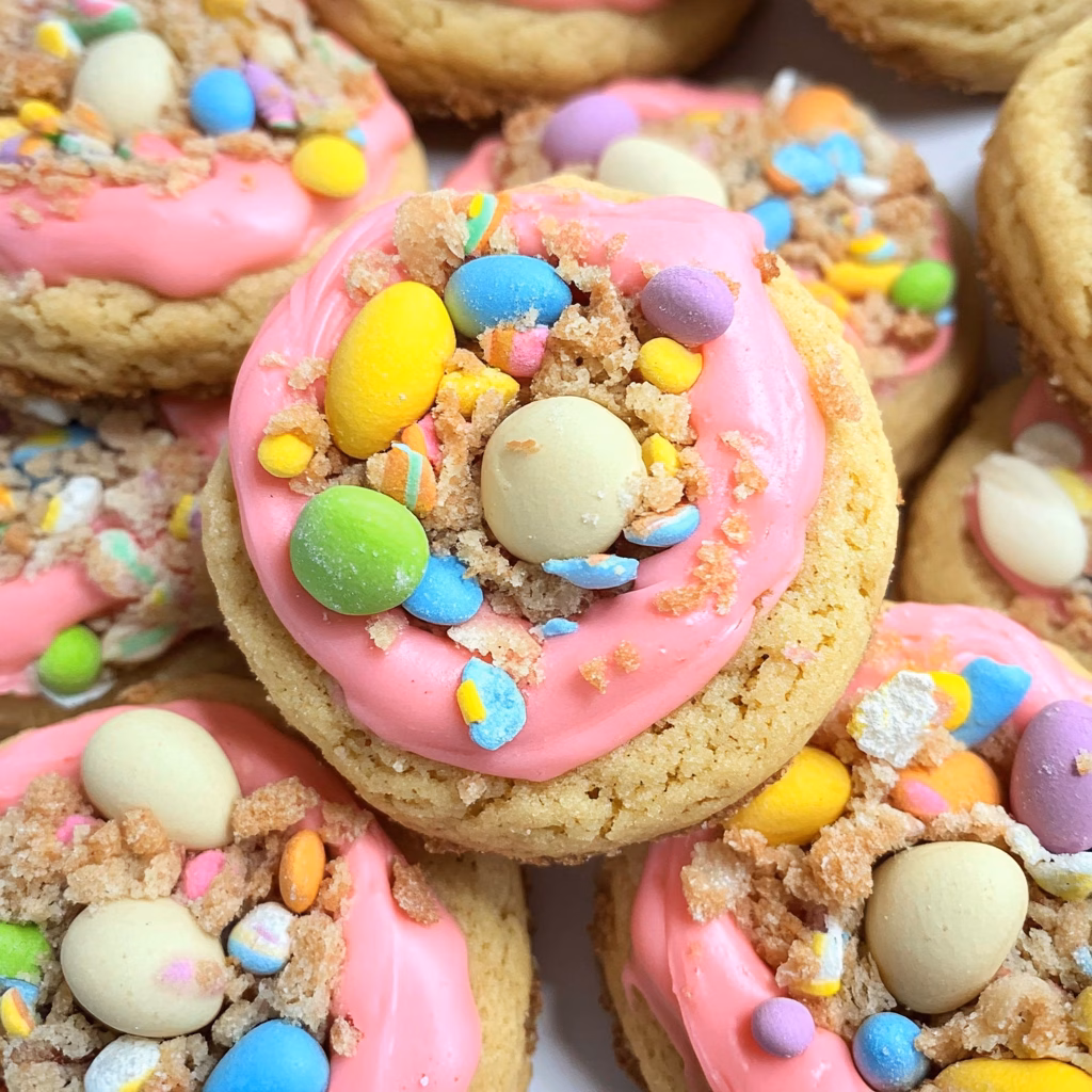 Looking for a sweet treat this Easter? These Crumbl Easter Whopper Cookies are perfect for celebrating with family and friends! Packed with crunchy Whoppers and a soft, buttery base, every bite is a delight. Save this recipe to bring a little sweetness to your holiday gatherings or just because! Enjoy these cookies at picnics, brunches, or as a festive snack.
