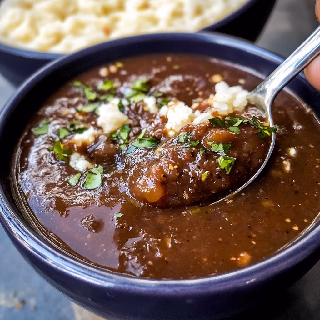 Experience the vibrant flavors of Haitian Sauce Pois! This delicious sauce, made with fresh herbs, spices, and black-eyed peas, adds a unique twist to any dish. Perfect for elevating your meals, it's a must-try for your next family gathering or dinner party. Save this recipe and bring a taste of Haiti to your table!