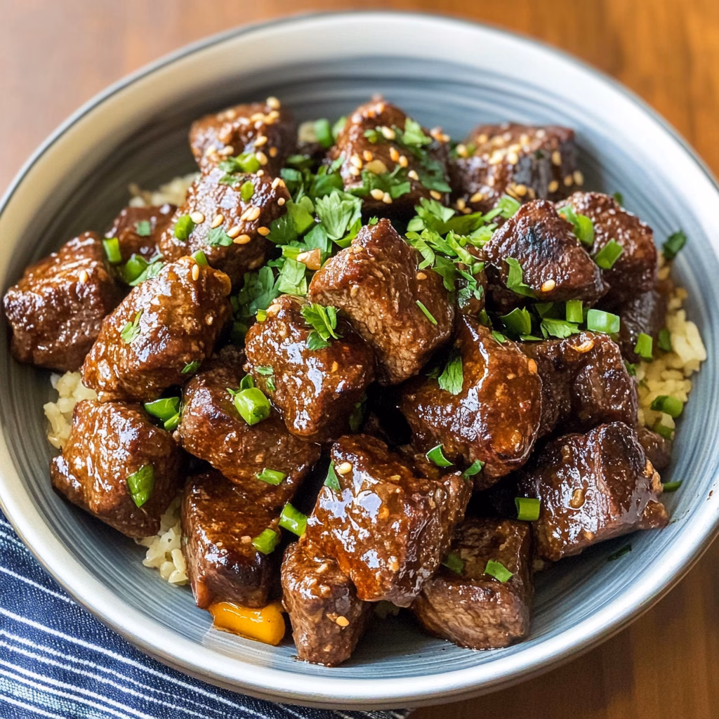 Transform your dinner game with these Slow Cooker Garlic Butter Steak Bites! Juicy, tender steak pieces simmered to perfection in a rich garlic butter sauce create an irresistible flavor sensation. Perfect for any occasion, this dish makes mealtime effortless. Save this recipe to enjoy delicious steak bites whenever you want a quick and satisfying meal!