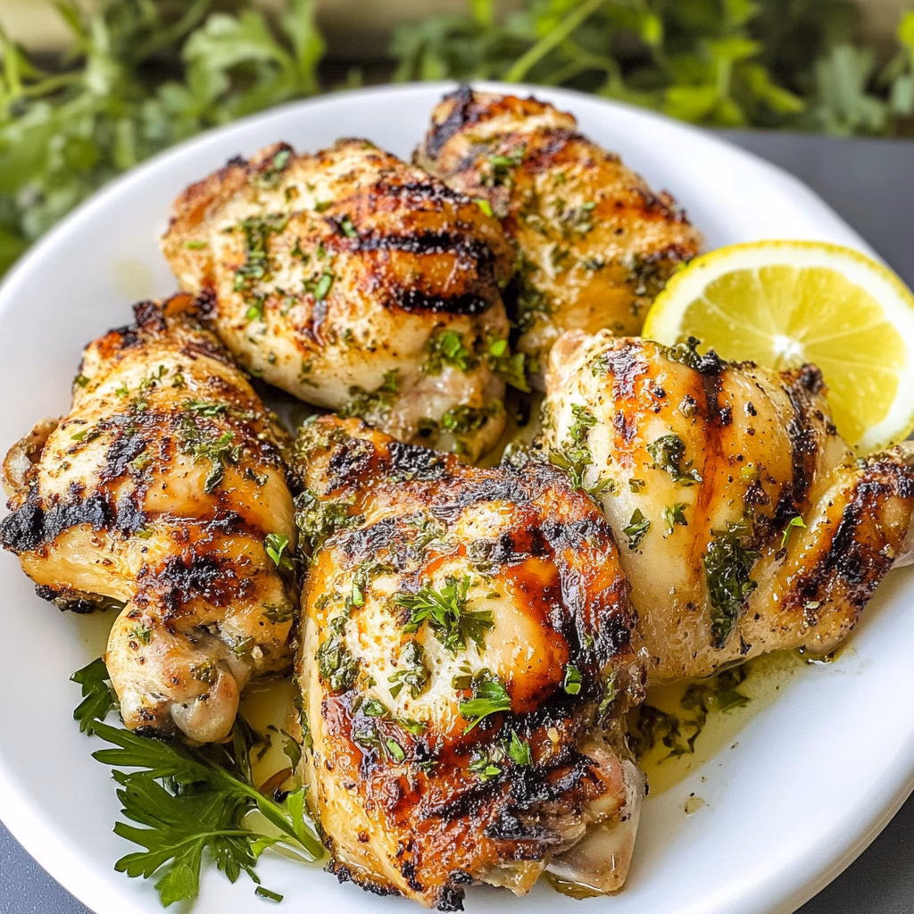 Juicy, marinated Greek grilled chicken thighs are a flavor-filled delight any day of the week! With a blend of lemon, garlic, and oregano, these thighs are packed with zesty goodness. Perfect for summer barbecues or weeknight dinners, save this recipe now to impress your family and friends with an easy and tasty meal!